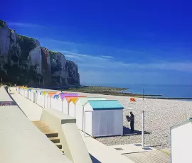 Le Tréport plage, France