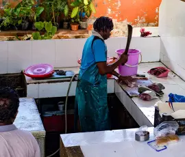 Marché de Mahé, Seychelles