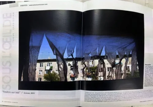 Parutions Médias Prise de vue & Retouche photographie Tamar Sarkissian